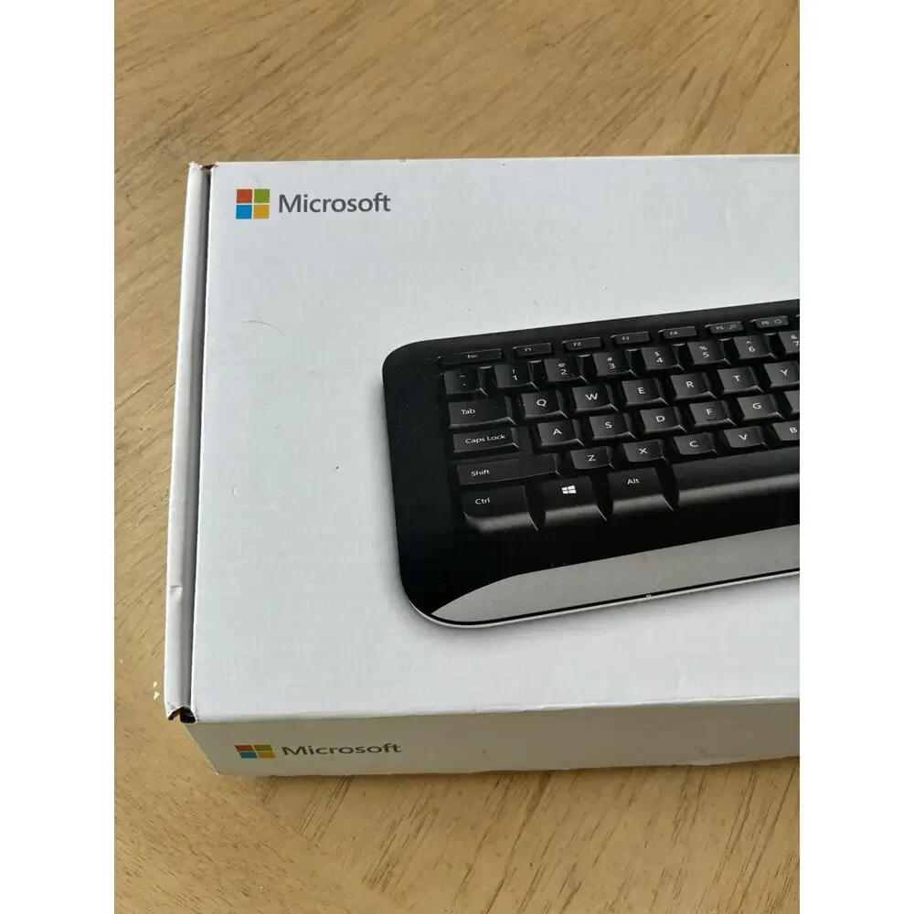 Microsoft Desktop 850 Full-size Wireless Keyboard Mouse USB Bundle Black